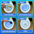 Splash Foam Toilet Cleaner - Self Activating Cleaning Powder for Toilet Bowl Cleaning