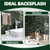 ROOMOSA 30 PCS Peel and Stick Backsplash for Kitchen - Glossy Subway Tile - 3"x 9" Self-Adhesive Stick on Wall Tile, Hard SPC Imitation Stone Glazed Mosaic (Dark Green, 3" x 9" x 0.12")