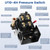 LF10-4H Pressure Switch, 95-125 PSI 20A Air Compressor Pressure Switch Replacement with 4 Port NPT1/4 Compression Unloader Valve Connection