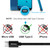 CLEEFUN Extra Long USB-C Charging Cable 50ft, USB to USBC - 50 Foot Type C Power Cord (Only Charge) for iPhone 16 15 Series, Samsung Galaxy Series and Other USB-C Devices - Nylon Braided