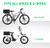 Lambolt Rear Rack Bike Basket for E-Bikes & Bikes - Heavy-Duty Bicycle Basket with Waterproof Liner, Cargo Net & Rain Cover - Great for Groceries, Dogs, Pets & Daily Commutes