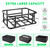 Lambolt Rear Rack Bike Basket for E-Bikes & Bikes - Heavy-Duty Bicycle Basket with Waterproof Liner, Cargo Net & Rain Cover - Great for Groceries, Dogs, Pets & Daily Commutes