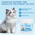 Oral Health for Cats, Cat Gingivitis Treatment, Reduce Gum Inflammation, Redness & Pain, Combats Gum Disease, Natural Plant-Based Active Formula, Cat Oral Care, Gums Health Treatment, 4 oz (113g)