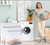 4 Pieces Jumbo Mesh Laundry Bags, 2*（44 x 36 ）and 2*（24 x 32） In Large Mesh Wash Bags Zippered Garment Bag for Washing Machine Garment Dirty Clothes Washer Dryer Net Protector