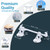 Starlink Mini Car Mount for Dashboard,Starlink Mini Mount Adjustable Suction Cup for Car, Vehicle, RV Dash & windshield, Nano Glue, Heat-Resistant ABS Bracket Ensures Stable Satellite network Signal