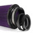 3" 3.5" 4" Inlet Car Replacement Cold Air Intake Filter 76mm 89mm 102mm 3 Sizes in 1 High Flow Performance Cone Air Filter (Purple)