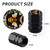 Tire Valve Stem Caps Bee Car Accessories 4-Pack-Aluminum Alloy Rust-Proof Universal Dust Covers Tire Air Cap for Car, SUV, Bike, Motorcycle,Bee Gifts Decor