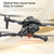 Brushless RC Drone with 4K Dual Camera, 4.5-inch HD Screen Remote Control, Smart Obstacle Avoidance, 360° Stunt Roll (Drone with 【2 Rechargable Batteries】)