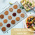 foxwelkin Baking Rack Cooling Rack,Size 16"x 10" Cool Cookies Cakes Breads Heavy Duty Commercial Quality Wire Rack (4 pack)