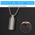 VANSU Titanium Waterproof Keychain Pill Holder Container,Portable Mini Size Pill Box Case for Outdoor Travel Camping