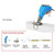 110V Hand Held Electric Foam Hot Cutter Knife Grooving Carving Knife Sculpture Styrofoam Sponge Cutting with Blades & Accessories (With small slotting board)
