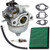 GCV190 Carburetor,16100-Z0Y-013 with Air Filter Spark Plug Kit,Compatible with Honda GCV 190,GCV190LA Engine HRB217,HRX217,HRX217K1,HRX217K2 Lawn Mower;Replaces 16100-Z0Y-813,16100-Z0Y-853