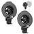 QVEEQ Garmin Accessories GPS Bracket Cradle Mount Compatible with Garmin Nuvi 54 56 58 42LM 44 52LM 55LMT 2407 2408 2447 2448 2467 2497 2507 2508 2547 2548 2557 2567 2577 Nuvi GPS (2 Pack)
