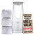 Keurig Starter Kit Replacement for Keurig 2.0 K200, K250, K35, K-Duo, K Duo Hot & Iced Gen 2 and K-Compact Coffee Makers by PureHQ - Includes Short Filter Holder and 3-Pack Cartridges Water Filters