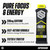 Soccer Supplement Focus90 Caffeine Energy Gels (12 Pack), Quick Release Pre Workout & Running Gels with Beta Alanine & Citrulline Malate, Lemon Flavour