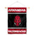 Arkansas Razorbacks Window Wall Banner Hanging Flag with Suction Cup