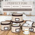 China Storage Containers 5-Piece Set Moving Boxes for Dinnerware, Glasses, Plates, Mugs and Saucers Sturdy Quilted Microfiber Dish Organizer with Dividers for Seasonal Storage - Holds Set of 12
