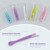 AUEAR, 5Pcs Portable Mini Travel Contact Lens Stick Tool Case Set with Plastic Clear Cases
