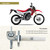 Fuel Valve Petcock Replacement for Hon-da XR50R XR70R XR80R XR100R CRF50 CRF50F CRF70F CRF80F CRF100F, Replace 16960-GEL-701/16950-GCF-671