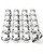 M12x1.5 Lug Nuts, 12x1.5mm Wheel Lug Nuts Compatible with Toyota Avalon Camry Highlander Prius Sienna, Lexus IS300 LFA CT200h HS250h GS450h, Mitsubishi Lancer Eclipse, 20PCS Lug Nut Set with Mag Seat