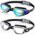 Aegend Swim Goggles, 2 Pack Swimming Goggles No Leaking Adult Men Women Youth, Flexible, Detachable, Aqua & Clear