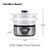Hamilton Beach Digital Electric Food Steamer & Rice Cooker for Quick, Healthy Cooking for Vegetables and Seafood, Stackable Two-Tier Bowls, 5.5 Quart, Black & Stainless Steel