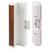 Prime-Line C 1202 Aluminum and Diecast Clamp Style Sliding Door Handle, White (Single Pack)