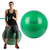 THERABAND Exercise Ball, Stability Ball with 65 cm Diameter for Athletes 5'7" to 6'1" Tall, Standard Fitness Ball for Posture, Balance, Yoga, Pilates, Core, & Rehab, Green