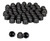 Vestil BC-BK-38-PK Plastic Bolt Caps 50 Pack 3/8 In. Anchor Size Black