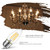 LVWIT B11 LED Filament Bulb E26 Chandelier Medium Base 2700K Warm White, 4W(60W Equivalent) 500 Lumens Non-Dimmable Decorative Candelabra Candle Light Bulb, Pack of 6