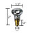 EDMBG Set of 5, R39 E17 Replacement Light Bulb Motion Lamp 30W Reflector Type