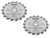 Ryobi 6797329 Pack of 2 Circular Saw Blades - D150 x 1.5MM