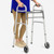 Vive Folding Walker for Seniors - Sturdy Steel Foldable Frame for Adults - Standard Walker with 5” Front Wheels and 2 Rear Ski Glides - Supports up to 300lbs, Adjustable Height Vive Folding Walker for Seniors - Sturdy Steel Foldable Frame for Adults - Standard Walker with 5” Front Wheels and 2 Rear Ski Glides - Supports up to 300lbs, Adjustable Height