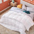LINENSPA White Down Alternative Comforter and Duvet Insert - All-Season Comforter with Box Stitch and 8 Duvet Loops - Bedding for Kids, Teens, and Adults - Queen