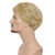 Kalyss 8" Short Straight Men's Blonde Color Wig Heat Resistant Synthetic Hair Wig (blonde)