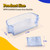 WPW10430639 Refrigerator Door Shelf Bin Compatible with Whirlpool Kenmore, Freezer Door Bin W10430639 W10324876 WPW10430639VP AP6021338 PS11754659 EAP11754659 2683861