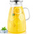 1 Gallon 128oz Glass Pitcher, Water Pitcher with Lid and Spout, Glass Carafe for Hot/Cold Drink, Water Jug for Iced Tea, Coffee, Juice, Milk, Beverage (Extra-Wide Mouth) 1 Gallon 128oz Glass Pitcher, Water Pitcher with Lid and Spout, Glass Carafe for Hot/Cold Drink, Water Jug for Iced Tea, Coffee, Juice, Milk, Beverage (Extra-Wide Mouth)