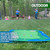 Full Swing Sports - Chip Off Challenge Chip and Stick Game - Battle Royale Golf Game with 6'x4' Premium Golf Chipping Mat, Sticky Golf Pro, Golf Games for Adults Indoors