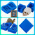 BBDINO Silicone Mold Making Kit, Liquid Silicone for Molds Making 30A Sapphire Blue, High Strength Silicon Rubber 4.4 lbs, 1:1 by Volume Ideal for Mold Casting of Resin/Jewelry/Candle/Concrete/Plaster