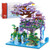 NEWABWN Chinese Moon Palace Pavilion Building Blocks Set - Micro Miniature Bonsai Tree House with String Lights and Flowers for Adults Teens 14+ (4574 Pieces)