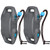 AWEMUFA 2 Pack Boat Fenders Easy to Install Bumper for Docking Ideal Fender for Pontoon, Bass, Flat and Fishing Boats