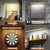 EAYOYAE Battery Operated Wireless Picture Light，Rechargeable/Plugged in 31.5inch Painting Display Light,Remote Control Wall Lights with Three Modes and Timing for Art Frame (Gold)