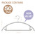 TIMMY Plastic Hangers 50 Pack No Shoulder Bump Suit Hangers Non Slip Space Saving Clothes Hangers Curved Design to Protect Clothes Shape(Grey) TIMMY Plastic Hangers 50 Pack No Shoulder Bump Suit Hangers Non Slip Space Saving Clothes Hangers Curved Design to Protect Clothes Shape(Grey)
