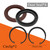 Front Wheel Bearings & Seals Circlip Dust Seal Replacement for Honda Fourtrax 300 TRX300FW 4x4 1988 1990-2000