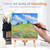 Nicpro Miniature Paint Brushes Drybrush - 21PCS Model Paint Brush Set for Acrylic Oil Watercolor, Detail Paint Brush Dry Brush for Model, Miniature Painting, Paint by Numbers, Craft - with Container