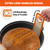 Angadona Silicone Bread Sling Oval. Non-Stick & Easy Clean Reusable Oval Silicone Baking Mat for dutch oven. With Long Handles Sourdough Bread Baking mat tools supplier Liner (Orange)