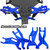 RCMYou Upgrades for 1/10 Slash 2WD(VXL),RC Shocks,Suspension Arm,Caster Block,Steering Blocks,Stub Axle Carriers,Steering Bellcranks,Shock Tower,Camber Links,Drive Shaft,Hex Hub Adapters,Navy Blue