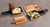 Kesper Pack of 8 Raclette Board 10 x 8 cm Acacia Wood/Coasters/Wooden Board/Raclette Board