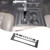 Lcojicep Gear Shift Panel Cover Trim Compatible with Hummer H2 2003-2007 Real Soft Carbon Fiber Center Control Gear Shift Anti-Scratch Panel Frame Trim Cover Protection Sticker Accessories