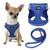 YIMEIS Dog Harness and Leash Set, No Pull Soft Mesh Pet Harness, Reflective Adjustable Puppy Vest for Small Medium Large Dogs, Cats (Royal Blue, Medium (Pack of 1)